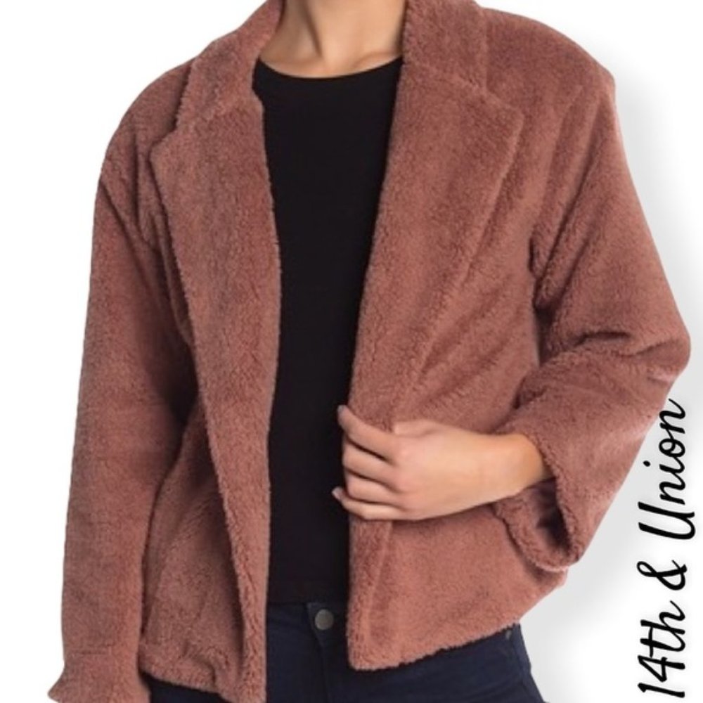 NWT 14th & Union Faux Shearling Jacket XL